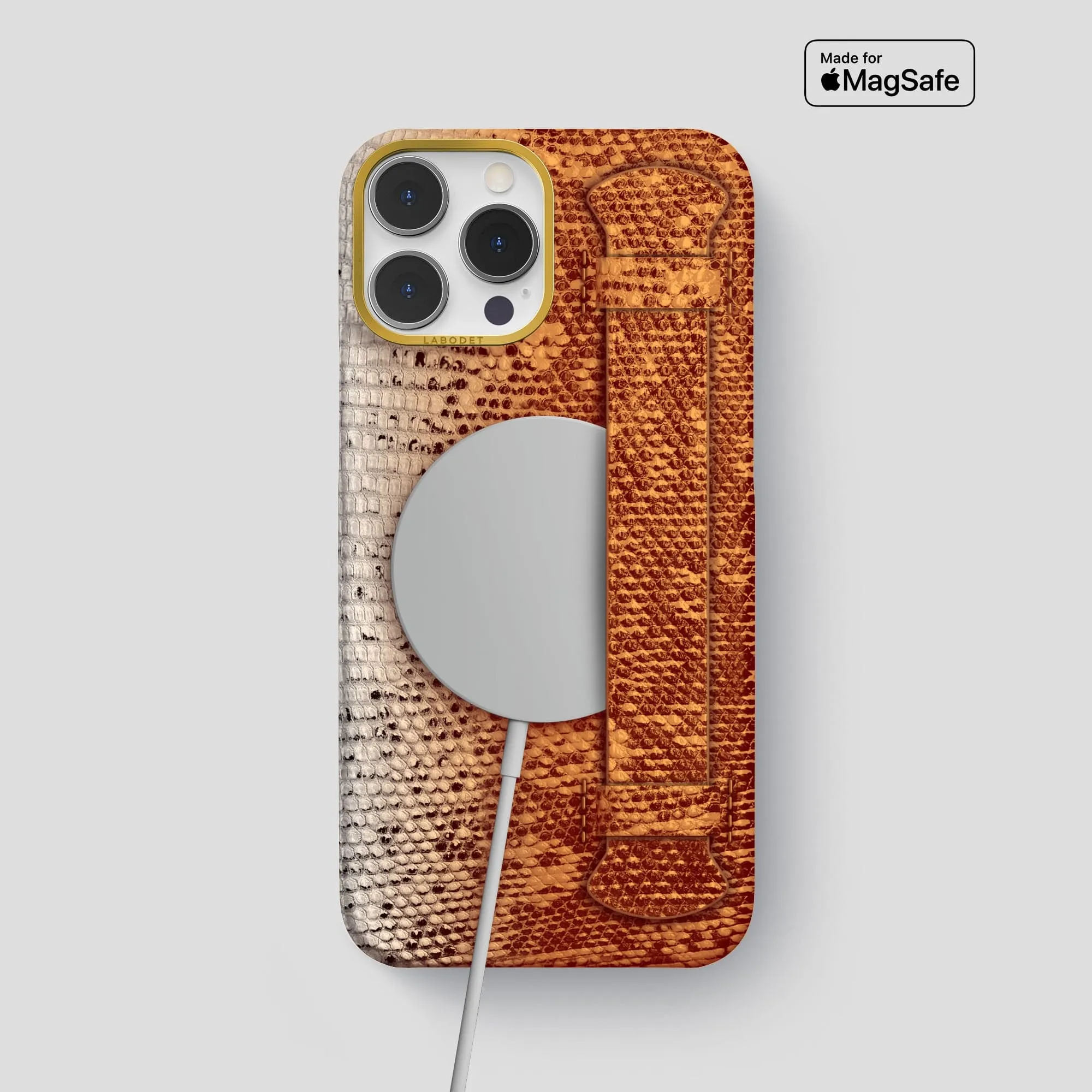 Handle Case For iPhone 13 Pro Max In Himalayan Lizard