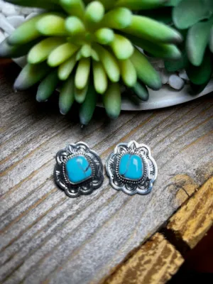 Heidi Sterling Kingman Stud Earrings