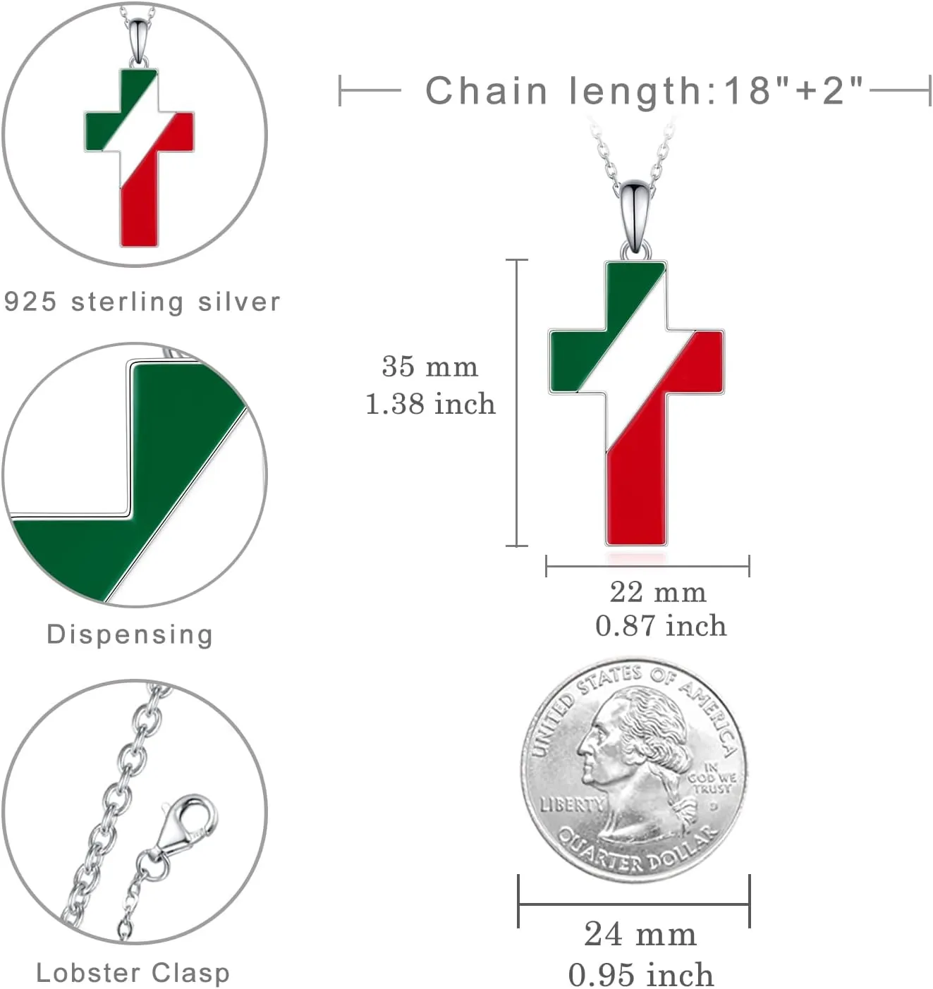 Italian Horn/Italian Flag/Italian Evil Eye/Layered Necklaces 925 Sterling Silver Lucky Italian Horn Necklace Men Italian Jewelry Gifts for Unisex