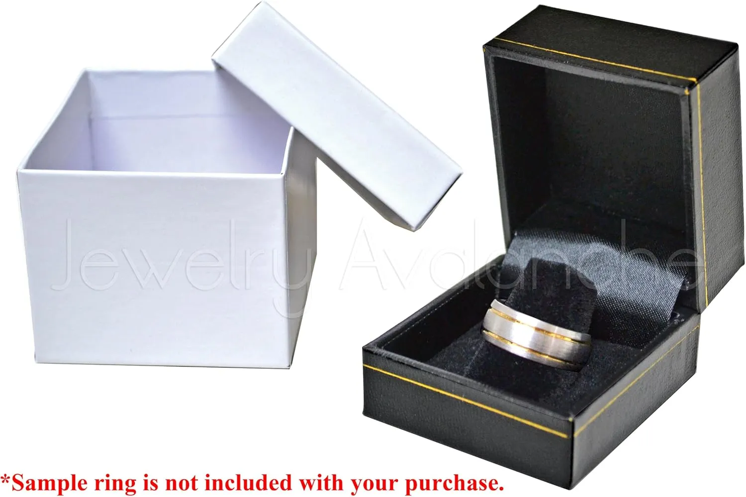 Jewelry Avalanche 2-Tone Rose Gold Tungsten Ring, Dome Tungsten Wedding Band with Imitation Meteorite Inlay