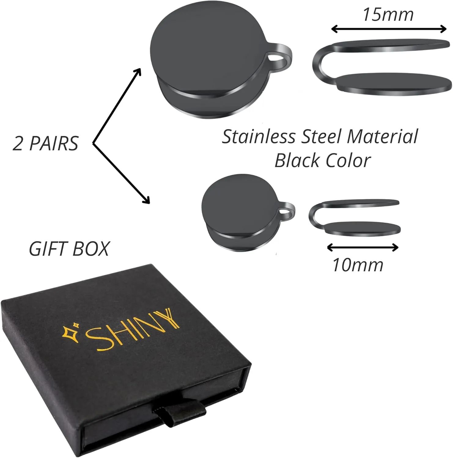 Keloid Pressure Earrings for Women and Men Clip on Compression Earring for Swelling