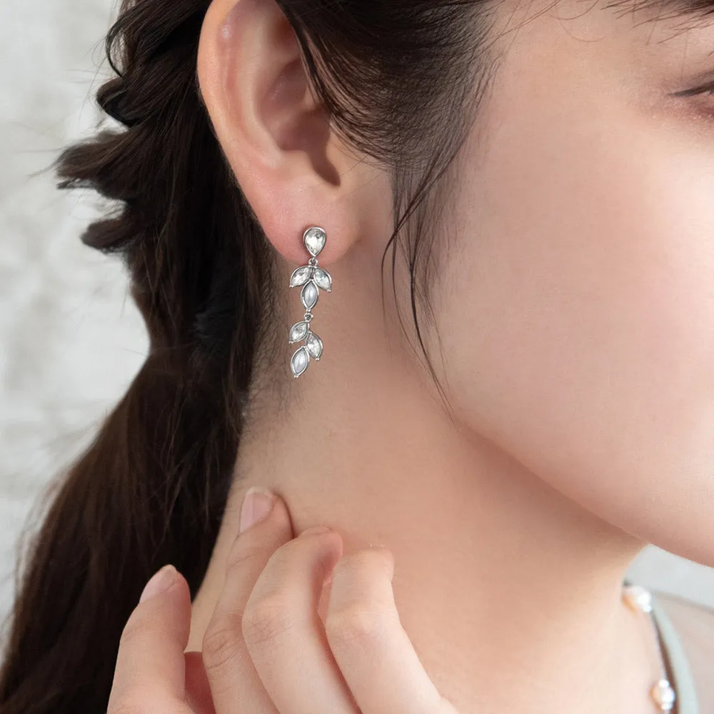 Leafy Ornate Drop Earrings