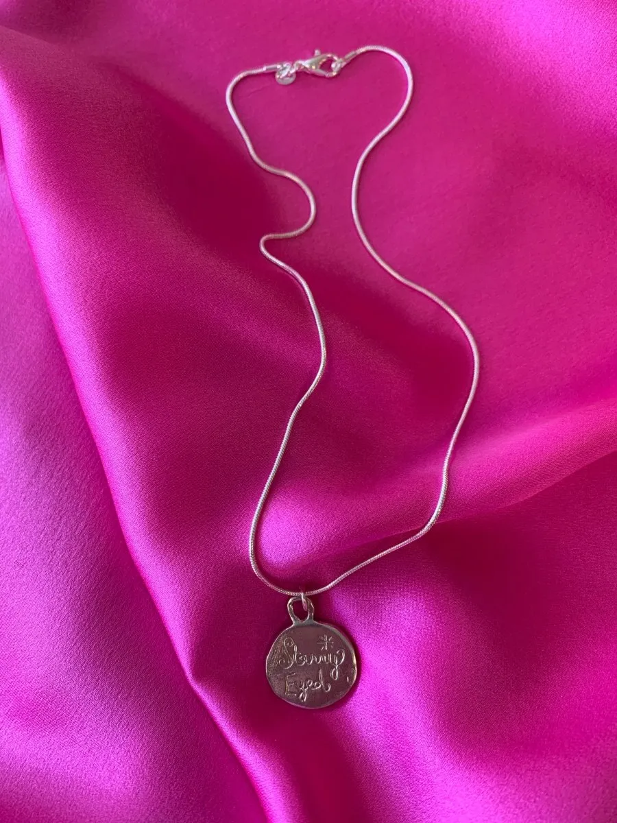 LILOU Gems Medallion Pendant Necklace (Various Styles)