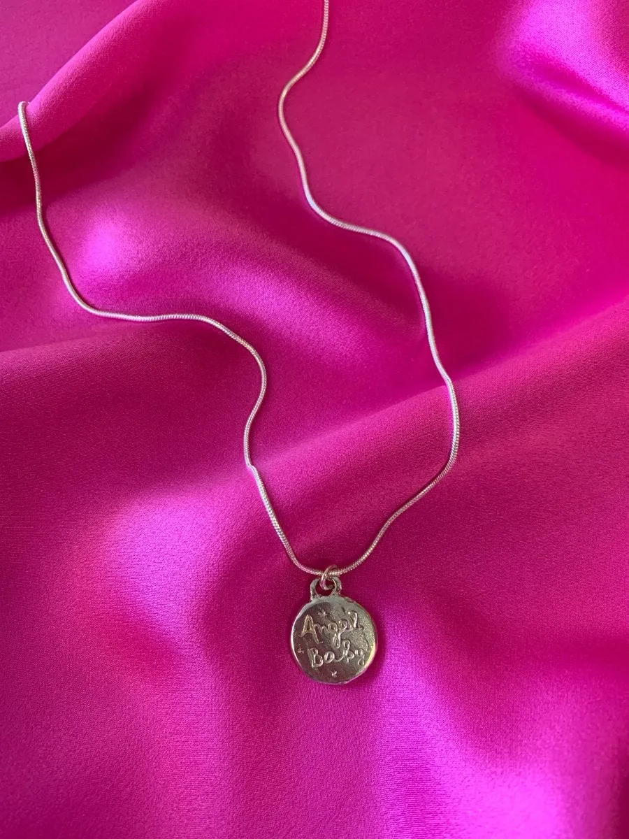 LILOU Gems Medallion Pendant Necklace (Various Styles)