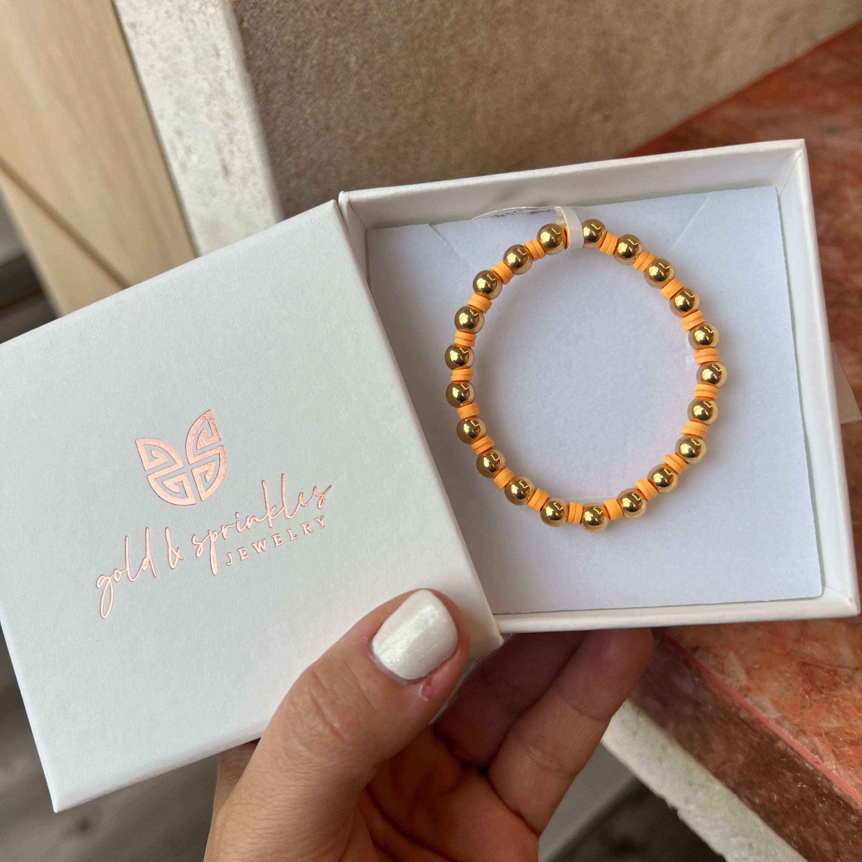 Lucena Colored Ball Bracelet