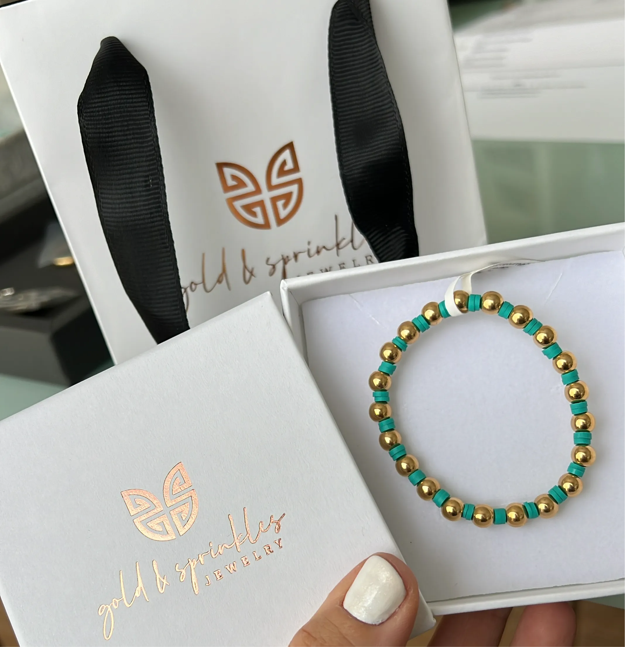 Lucena Colored Ball Bracelet