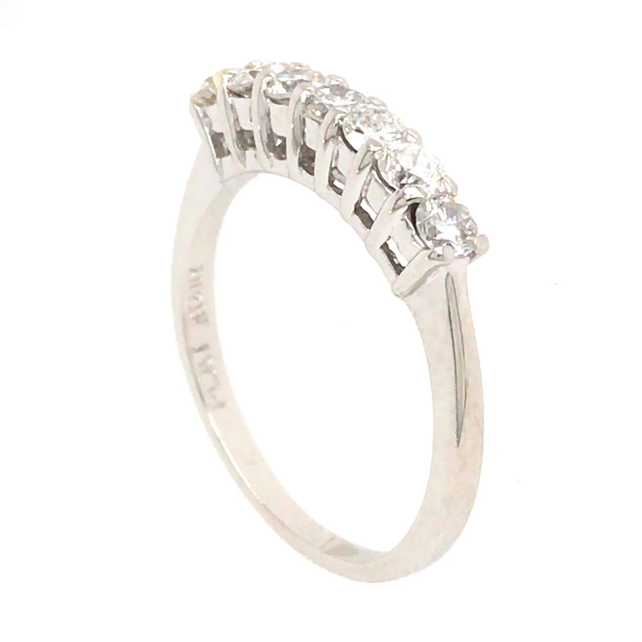 Lucky-7 Diamond & Platinum Ring