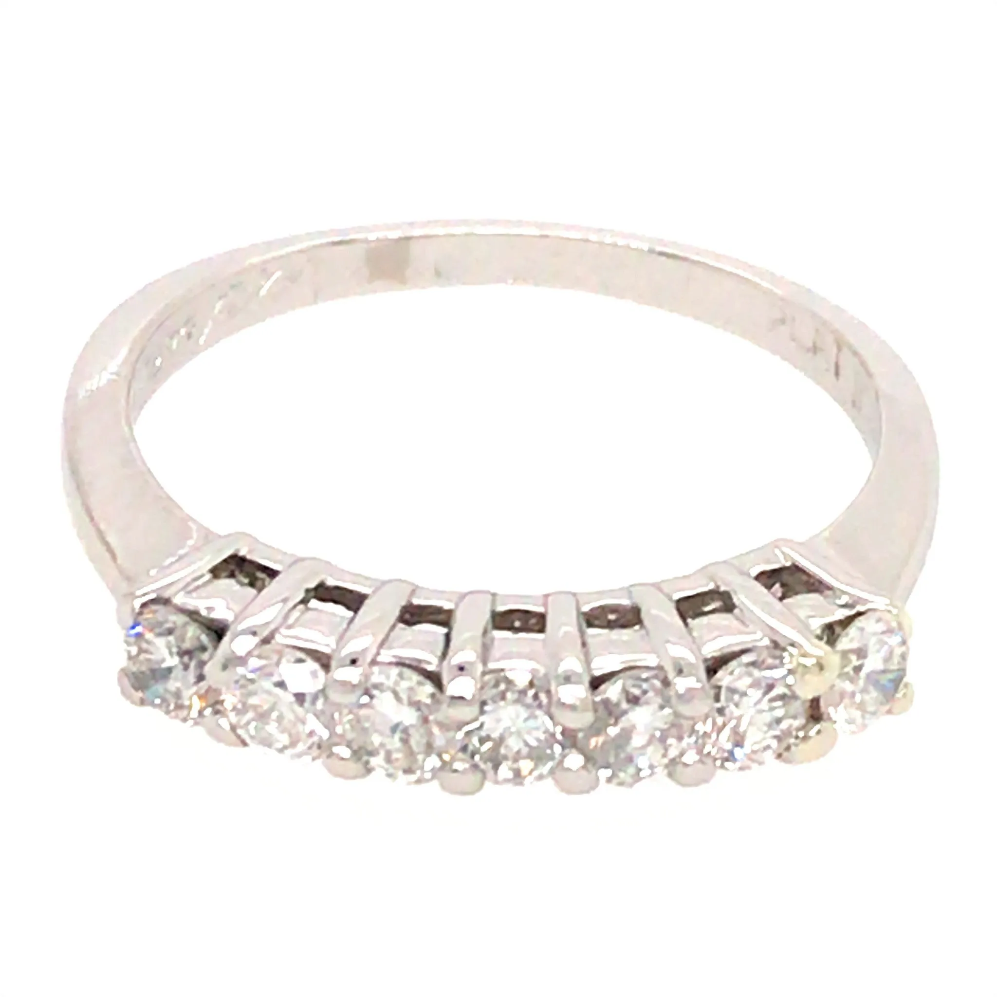 Lucky-7 Diamond & Platinum Ring