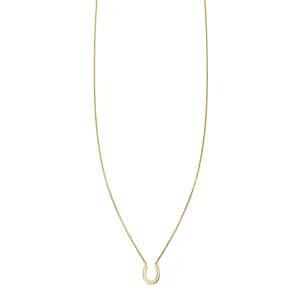 Lucky Horseshoe Charm Necklace