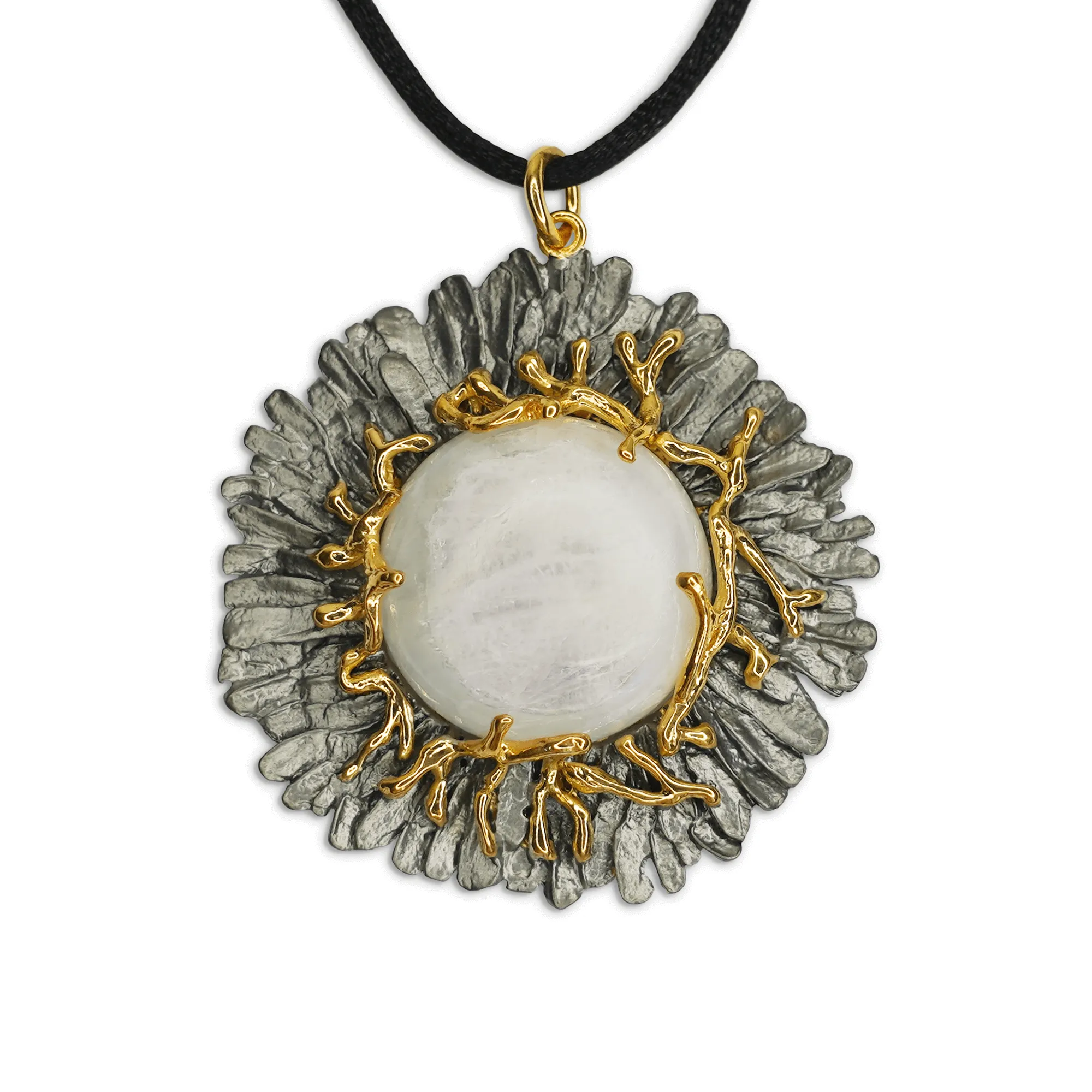 Mars Core Sterling Silver Pendant