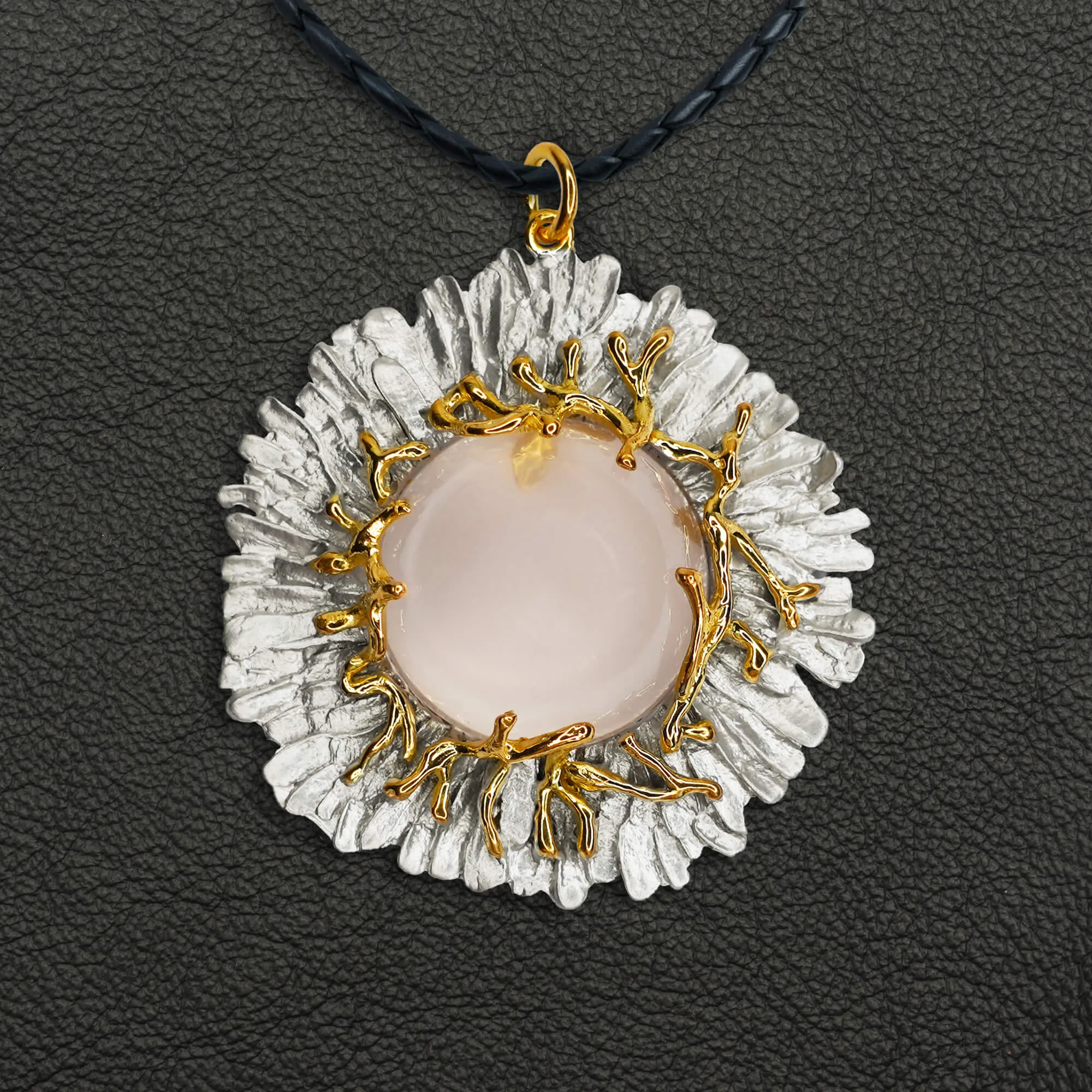 Mars Core Sterling Silver Pendant