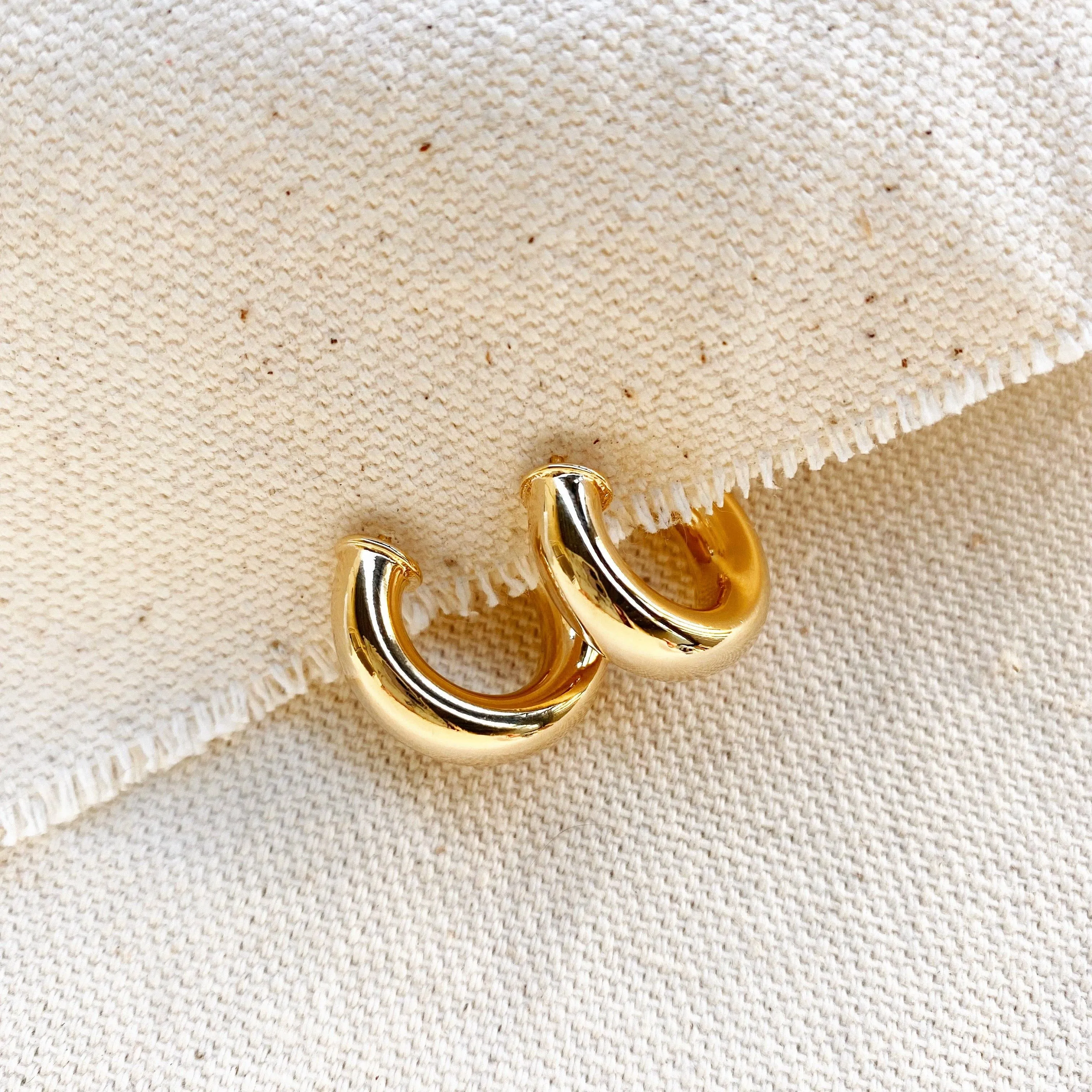 Mini Gold Huggies