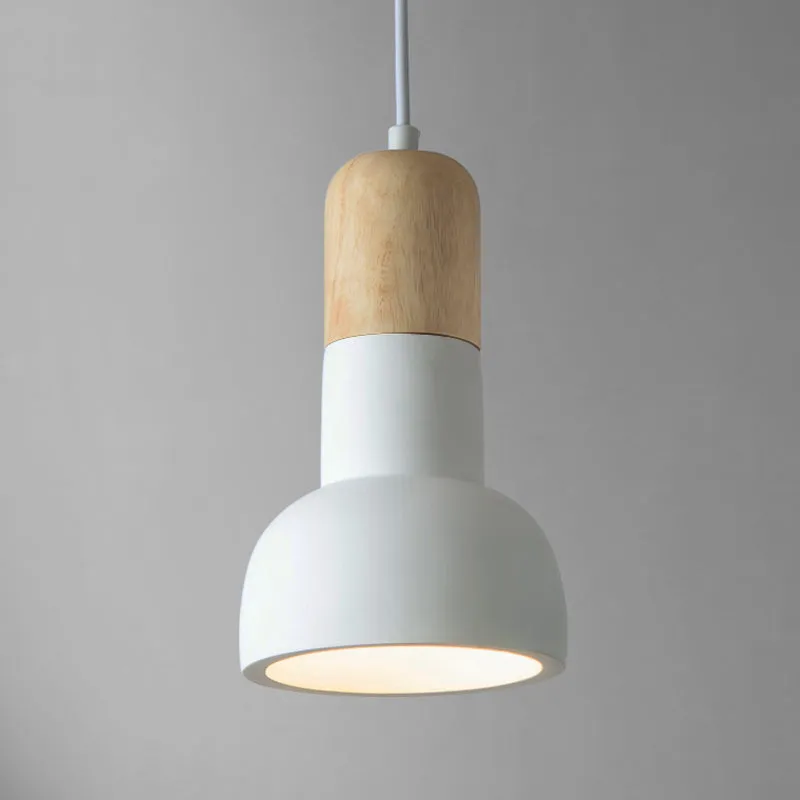 Minimalist Dining Room Ceiling Lamp - Flashlight Inspired Design - Cement - 1��Head Ceiling Lighting