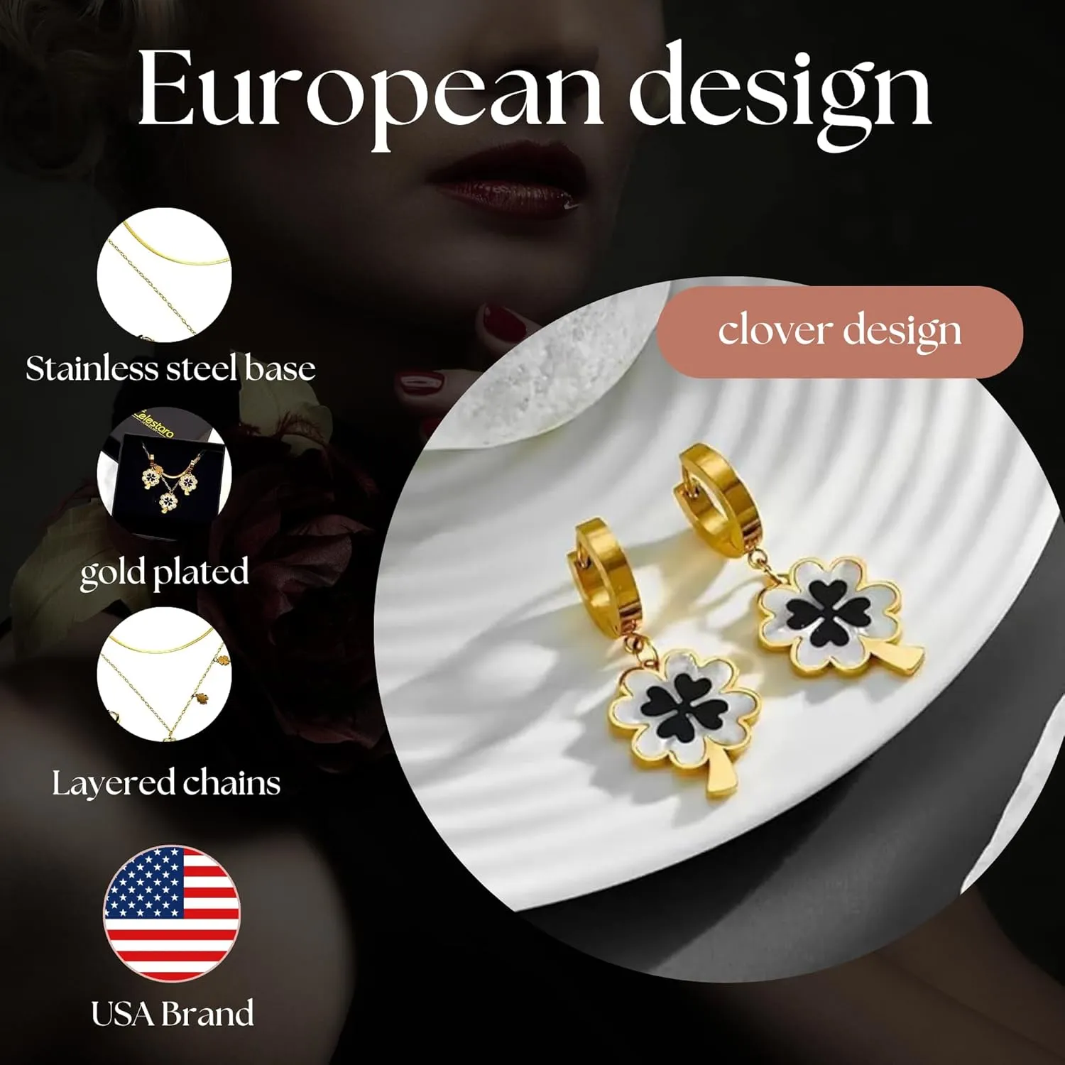 Necklace & Earrings Set for Women