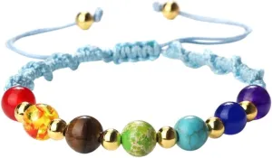 New 2025 Unisex 7 Lucky Beads Bracelet Handmade Adjustable Knot Bangle Women Men Yoga Prayer Bracelets Jewelry Gift For Friend Fashion Trendy Accessories Creative For Women And Men