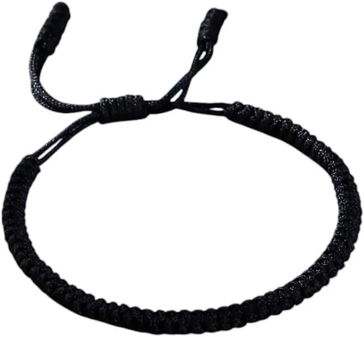 New 2026 Lucky Red Nylon Thread Bracelet Tibetan Buddhist Handwoven Rope Knots Bracelets Prayer Charm Jewelry Lover Wristbands Fashion Trendy Accessories Creative Gift