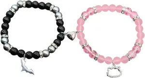 New 2026 Natural Stone Sun Moon Magnitic Couple Bracelets For Women Men Heart Matching Lovers Beads Friendship Bracelet Gifts Jewelry Fashion Trendy Accessories Creative Gift