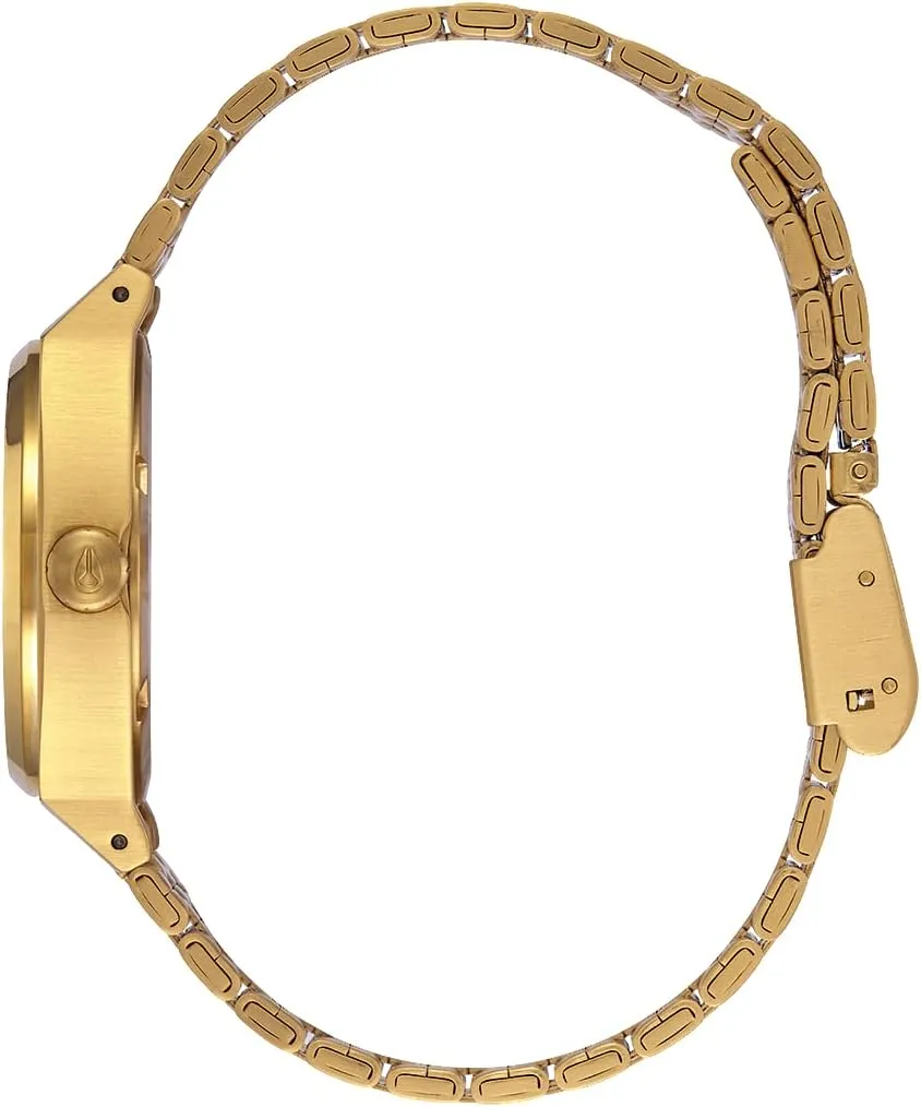 Nixon Medium Time Teller A1130. 100m Water Resistant Womens Watch (31 mm Stainless Steel Watch Face)