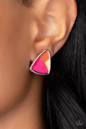 Paparazzi Earring ~ Kaleidoscopic Collision - Multi
