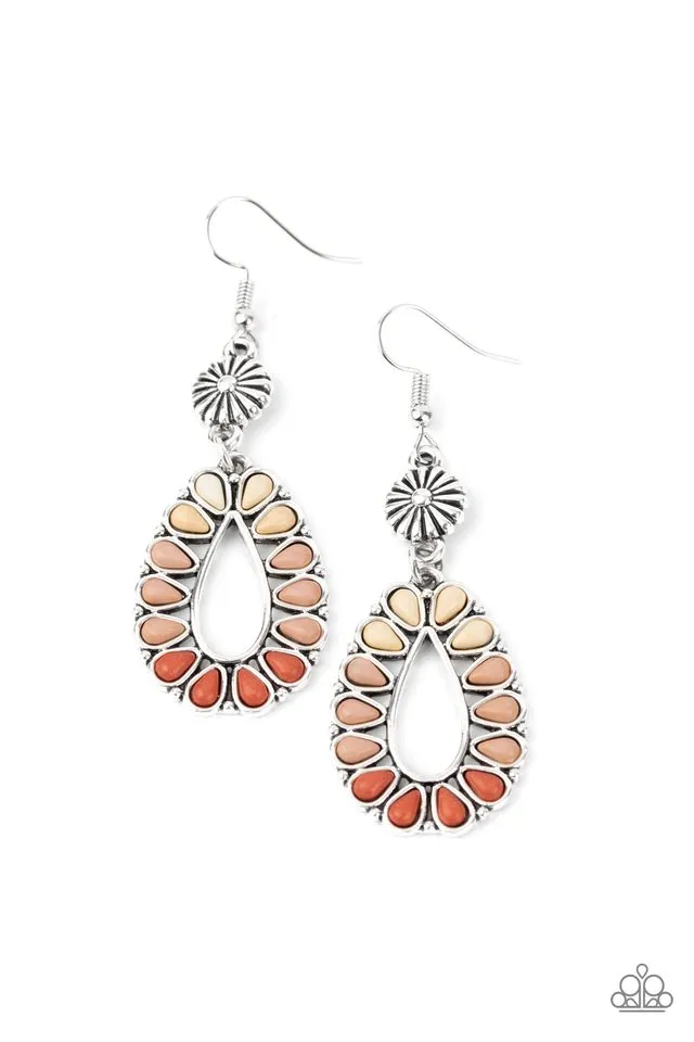 Paparazzi Earring ~ Stone Orchard - Multi