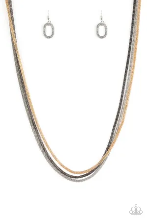 Paparazzi Necklace ~ Street Sweep - Multi