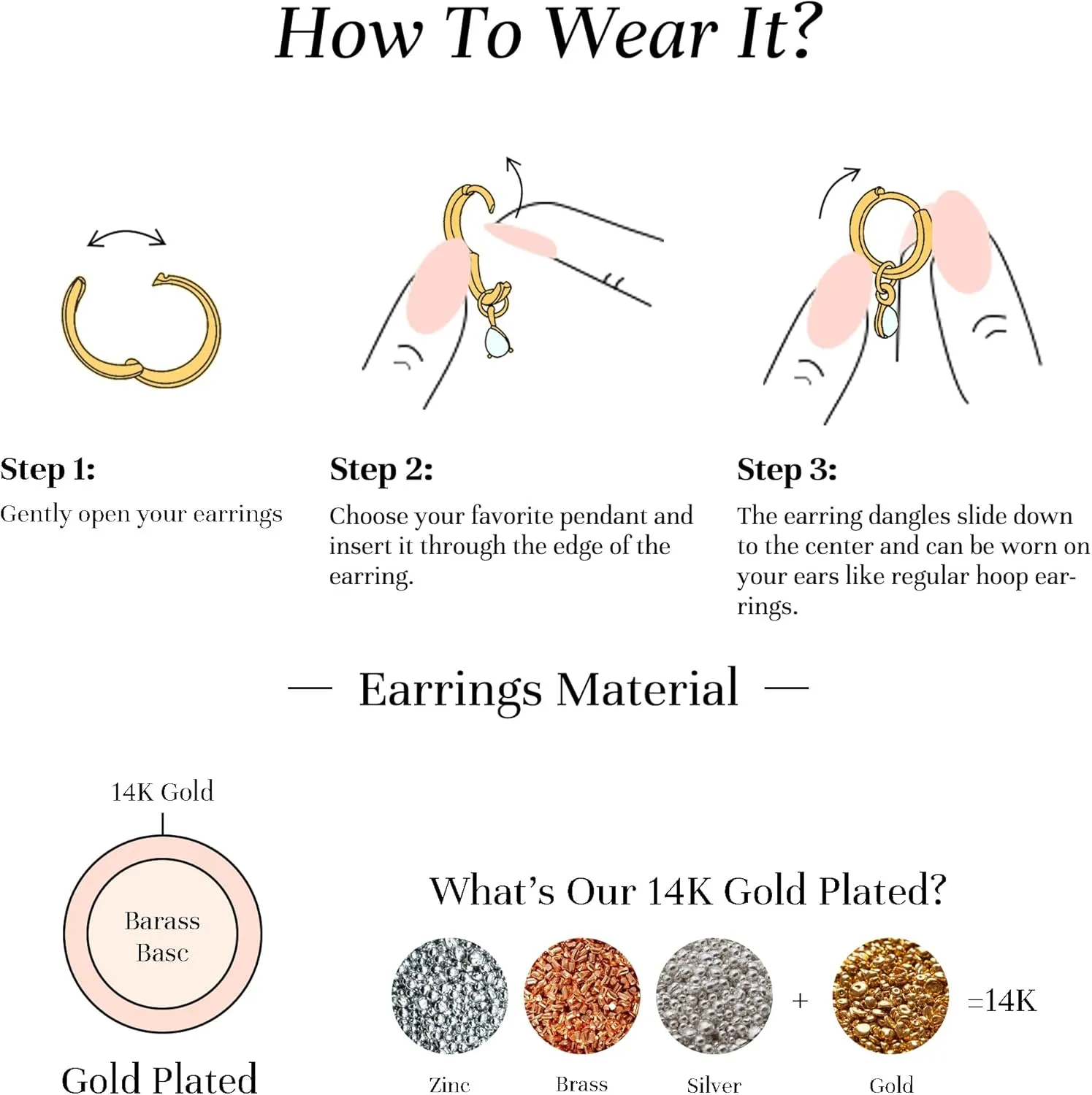 Pearl Earrings for Women - Dainty Gold Earrings Trendy 14K Gold Plated Freshwater Pearl Dangle Hoop Stud Earrings for Women Wedding Jewelry Gift for Women