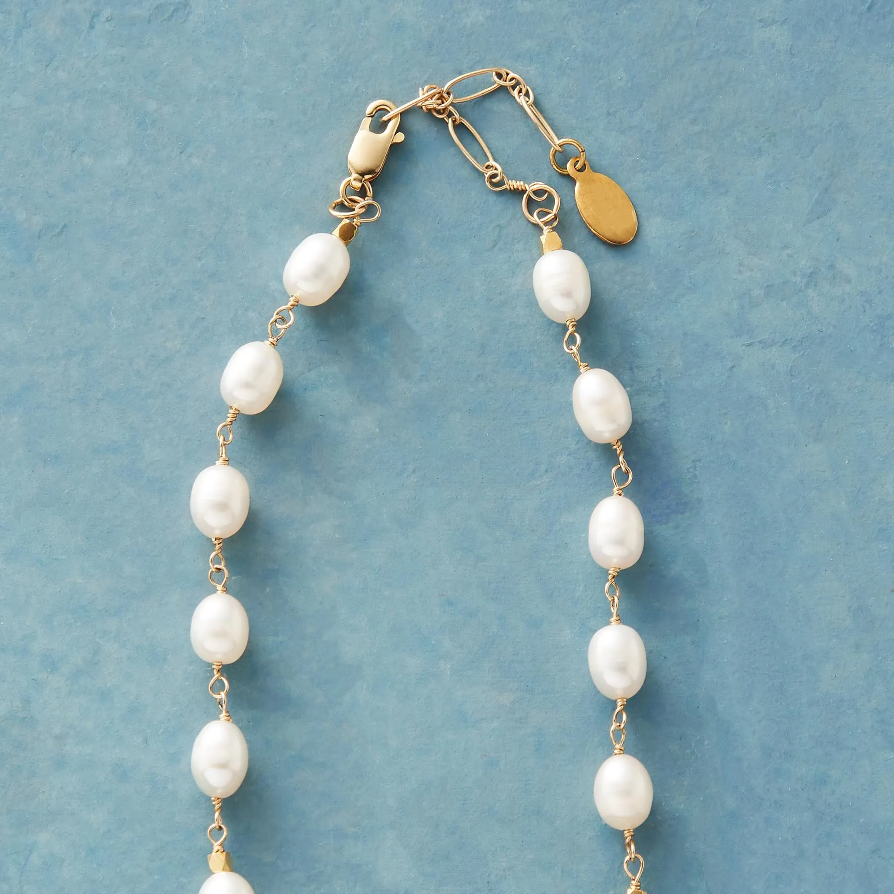 Pitter Patter Pearl Necklace