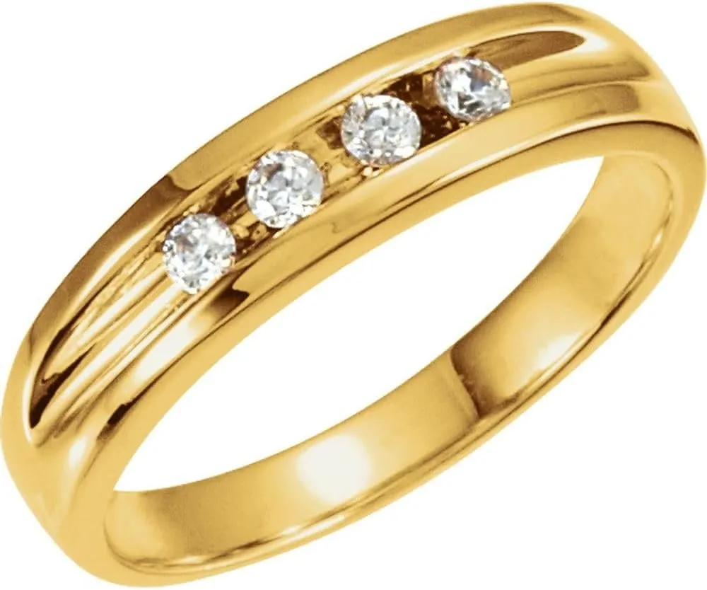 Platinum Bridal Wedding Engagement Anniversary Eternity Band Ring Fine Jewelry For Women Gifts For Her (Mounting Only, Not All Stones Included), Size 6