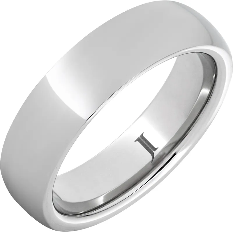 Purist – Serinium Polished Dome Ring