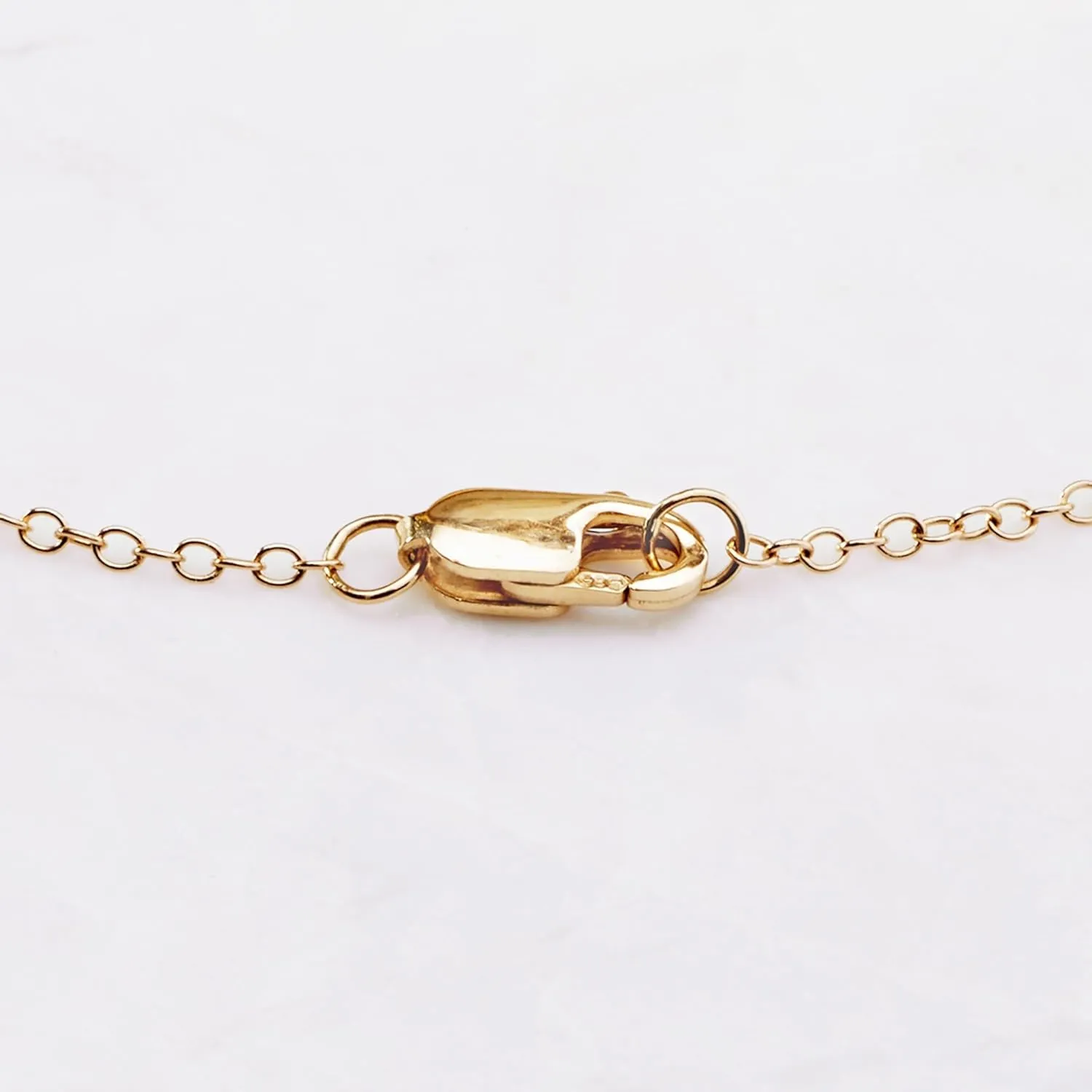 Ross-Simons 14kt Gold Bezel-Set Diamond Station Necklace