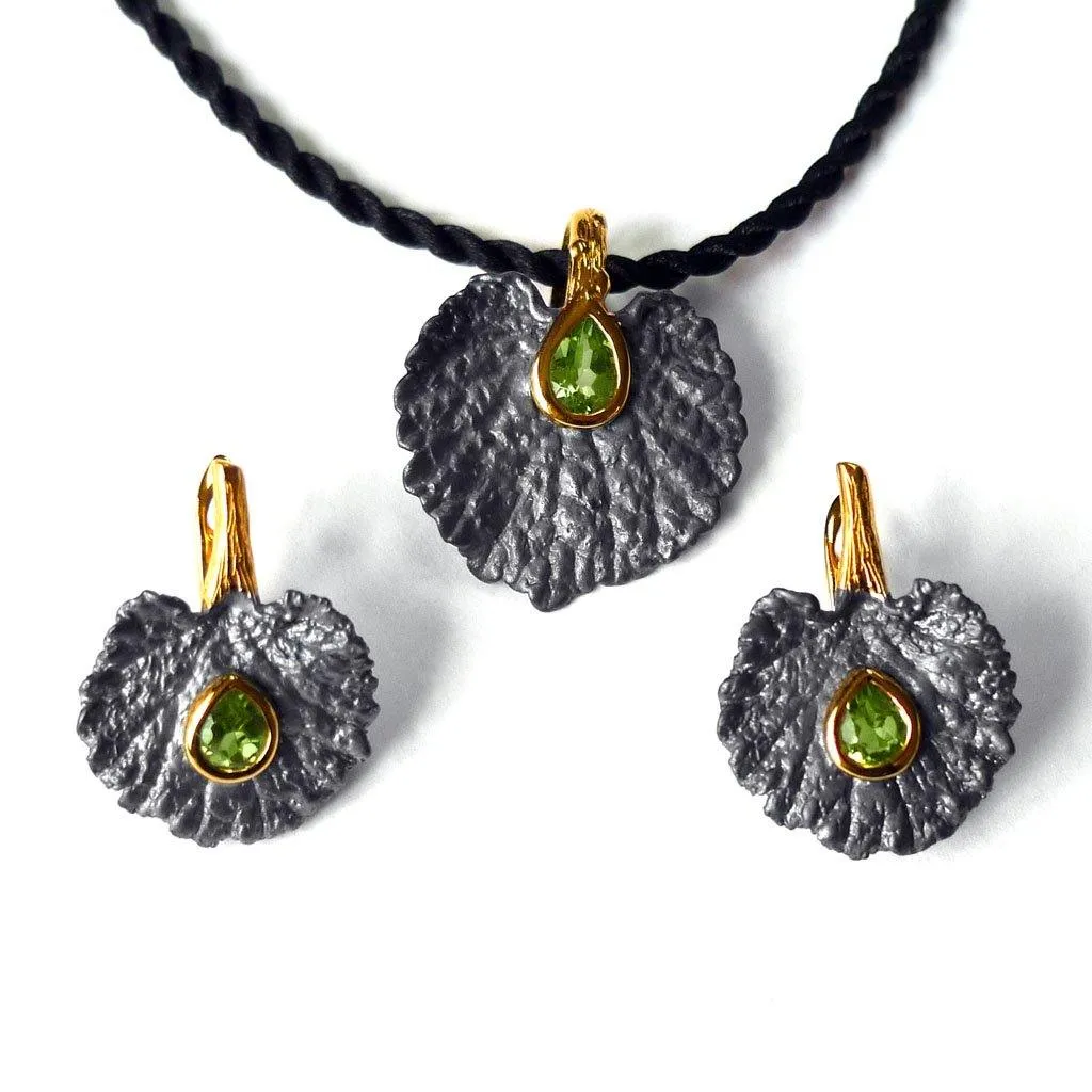 Sacred Leaf Sterling Silver Pendant