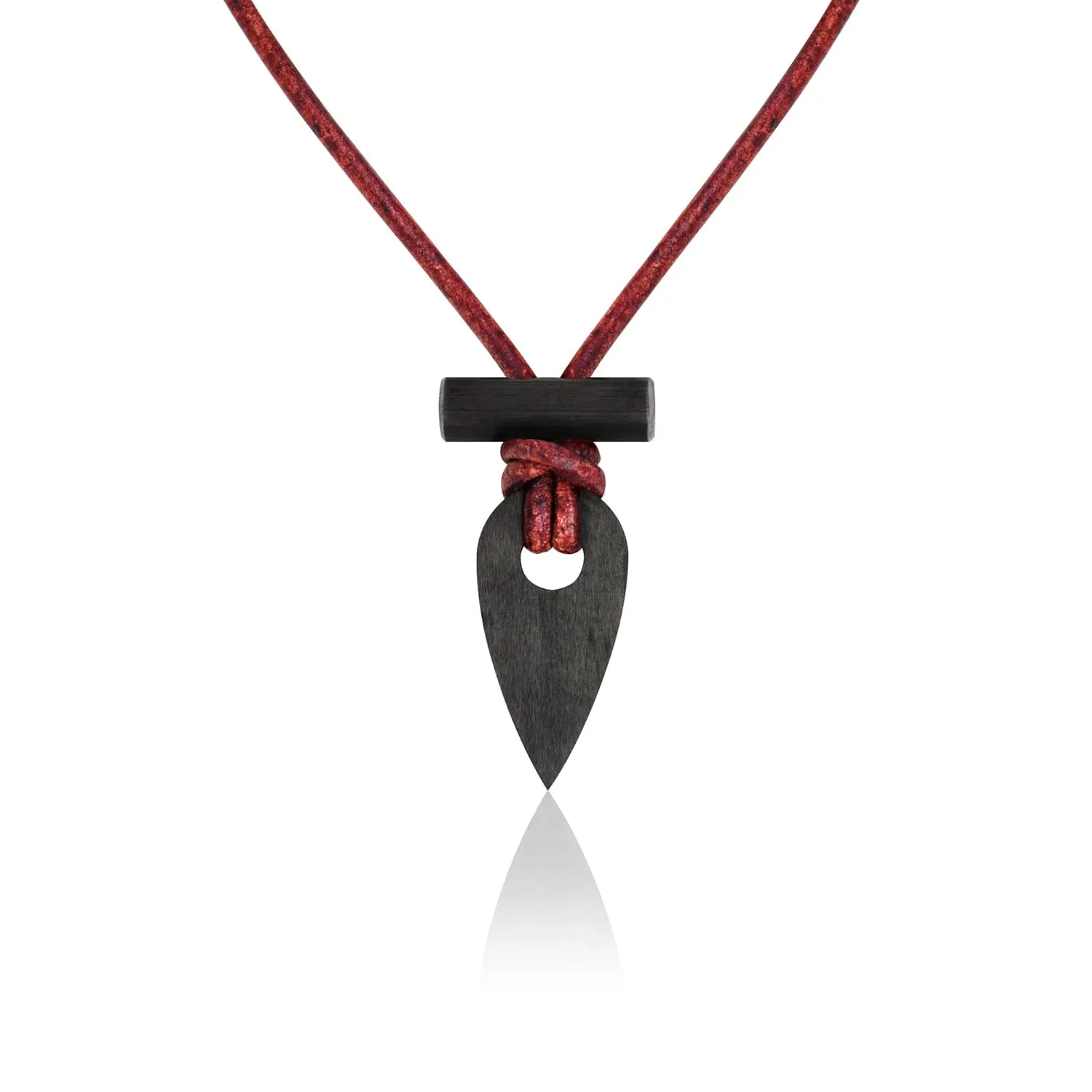 Spark Necklace Fire Starter Necklace for Outdoors | Zirconia & Ferrocerium Pendant | Proudly Handcrafted in USA (Zirconia Black, Waypoint)