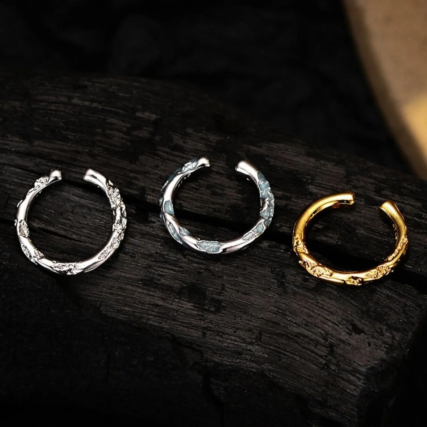 Sterling Silver Ear Cuff for Women, Simple No Piercing Ear Clip, Minimalist Fake Earrings, Simple Ear Cartilage Clip