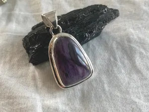 Sugilite Ansley Pendant - Small Bell