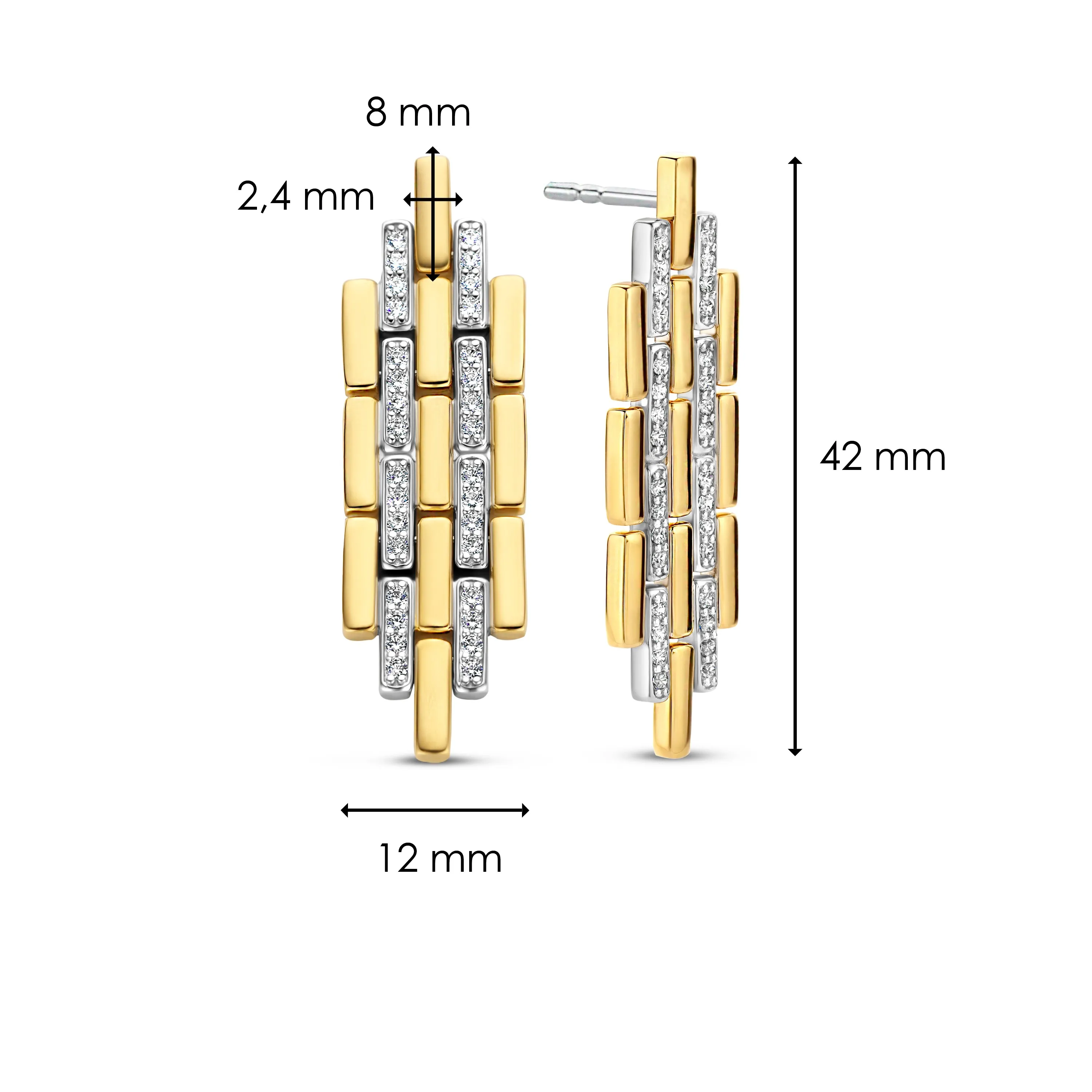 TI SENTO Earrings 7891ZY