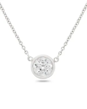 Tiffany & Co. Classic Diamond Solitaire Pendant 0.60ct