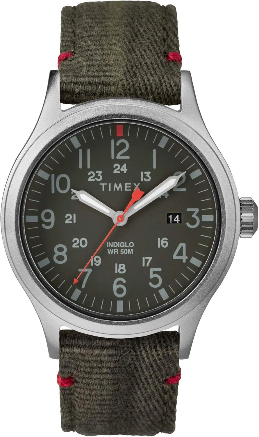 Timex Mens Analogue Classic Quartz Watch with Nylon Strap TW2R60900