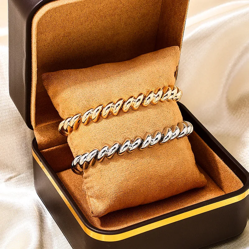 Trendy European Style Vienna Verve Metal Bracelet - Lightweight Luxury Design