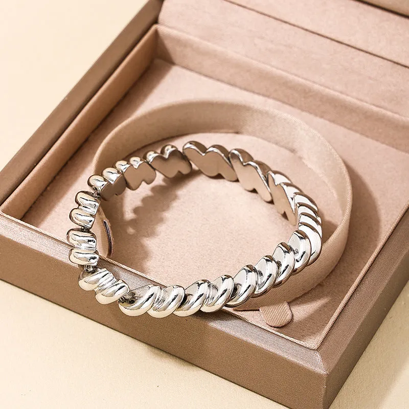Trendy European Style Vienna Verve Metal Bracelet - Lightweight Luxury Design
