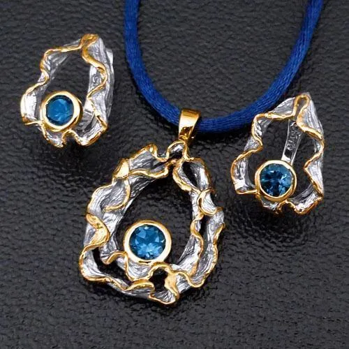 Tropical Tale Sterling Silver Pendant