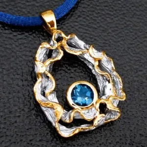 Tropical Tale Sterling Silver Pendant
