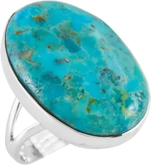 Turquoise Ring Sterling Silver