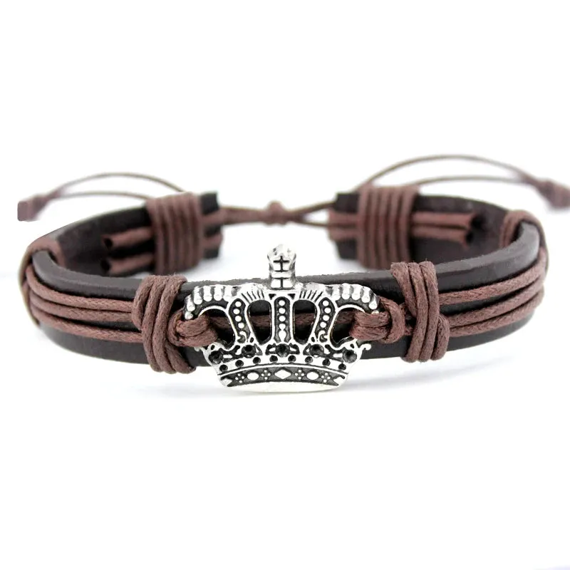 Turtle Tortoise Bee Honeybee Charm Leather Bracelets Women Men Unisex Jewelry Christmas Gift Drop Shipping