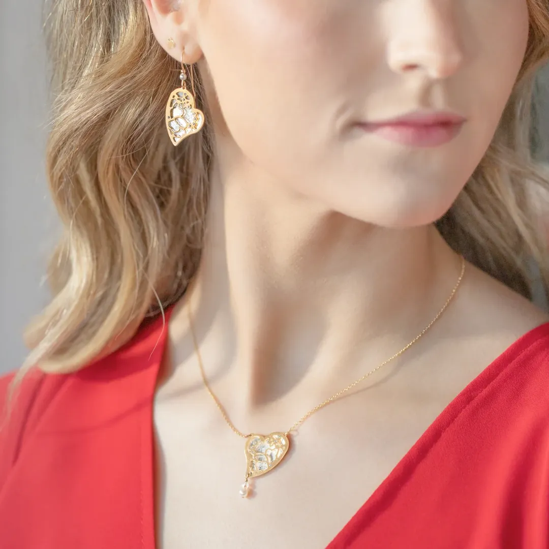 Valena Necklace in Gold Silver