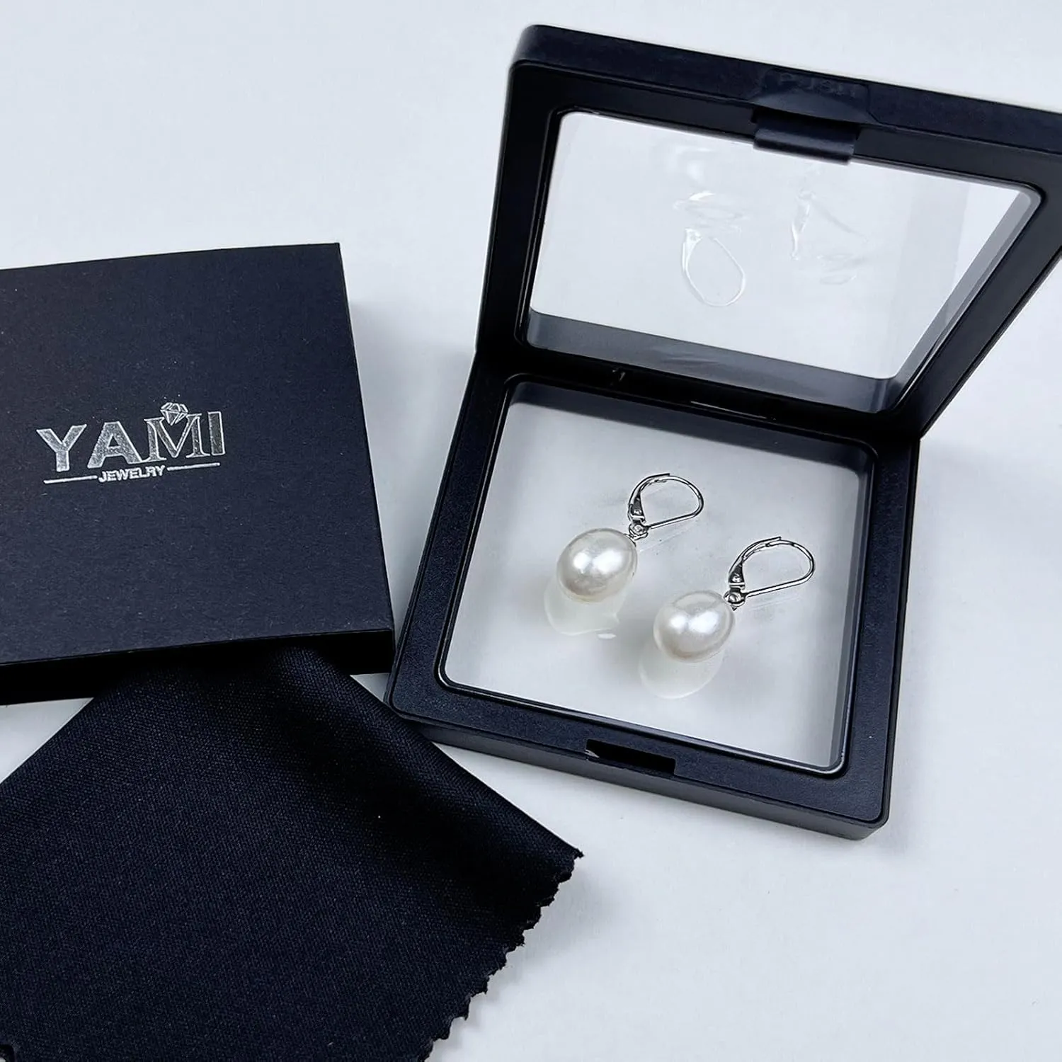 YAMI Pearl Drop & Dangle Earrings for Women, Freshwater/Saltwater Cultured Pearl in 925 Sterling Silver, Hypoallergenic Earrings for Sensitive Ears, Jewelry Gifts for Her, Every Day Wear Earrings