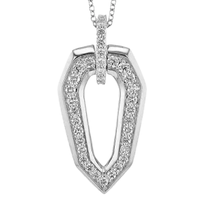 ZP1228 Pendant in 14k Gold with Diamonds