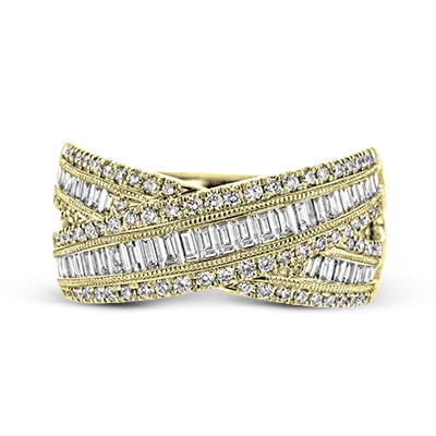 ZR1719 Right Hand Ring in 14k Gold with Diamonds