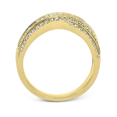 ZR1719 Right Hand Ring in 14k Gold with Diamonds